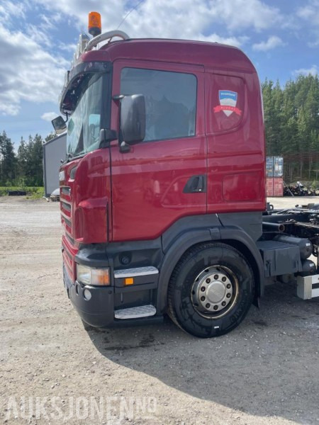 Hook lift truck 2004 Scania R-serie krokbil med multilift hlz26m krok: picture 9