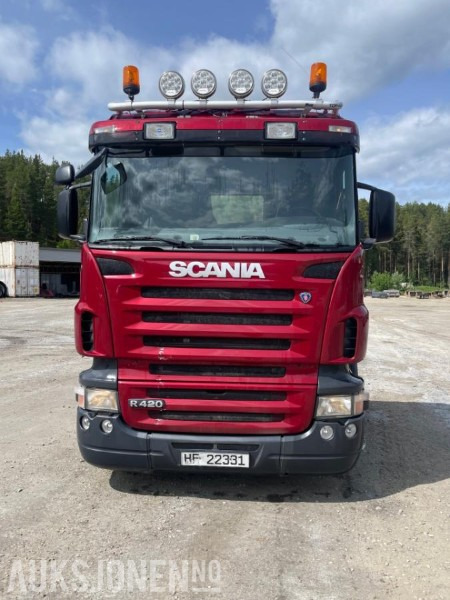 Hook lift truck 2004 Scania R-serie krokbil med multilift hlz26m krok: picture 10