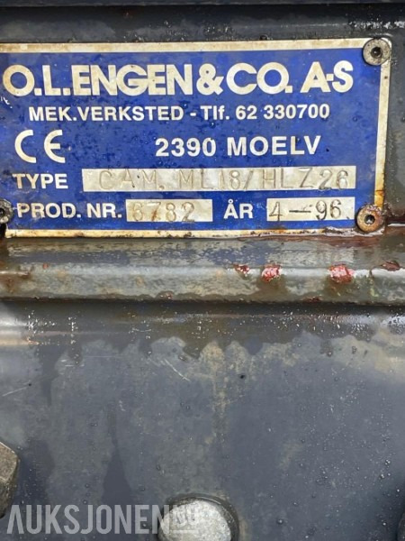 Hook lift truck 2004 Scania R-serie krokbil med multilift hlz26m krok: picture 17