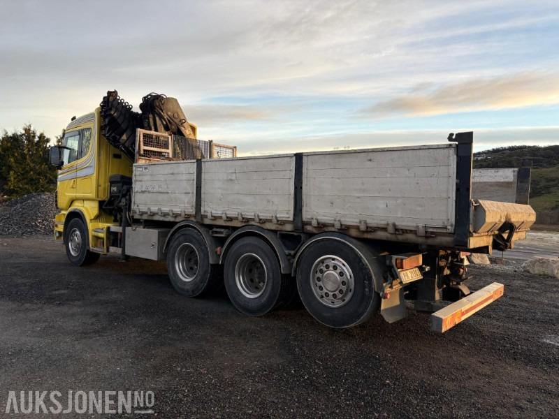 2006 Scania R-serie 8x4 tipp, kran - Crane truck: picture 4 2006 Scania R-serie 8x4 tipp, kran - Crane truck: picture 4