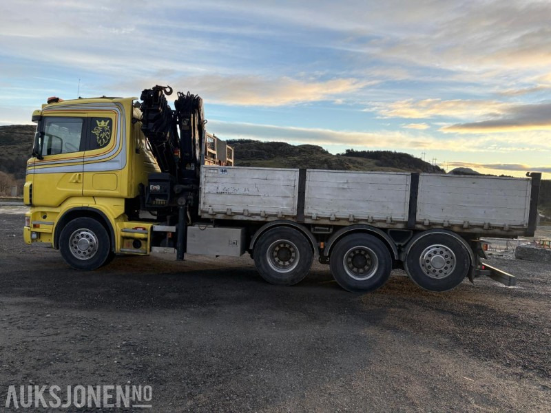 2006 Scania R-serie 8x4 tipp, kran - Crane truck: picture 3 2006 Scania R-serie 8x4 tipp, kran - Crane truck: picture 3