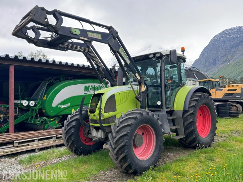 Farm tractor 2007 Claas Ares 697 ATZ - Frontlaster - Gått 5211 timer: picture 1