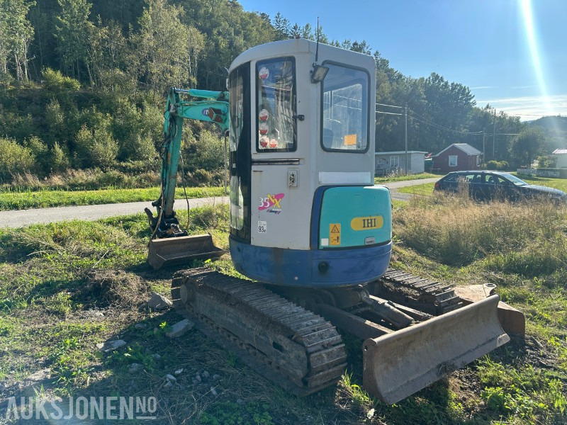 2007 IHI 35NX2 minigraver-3 skuffer-Engcon tiltrotator-maskinhenger - Mini excavator: picture 3 2007 IHI 35NX2 minigraver-3 skuffer-Engcon tiltrotator-maskinhenger - Mini excavator: picture 3