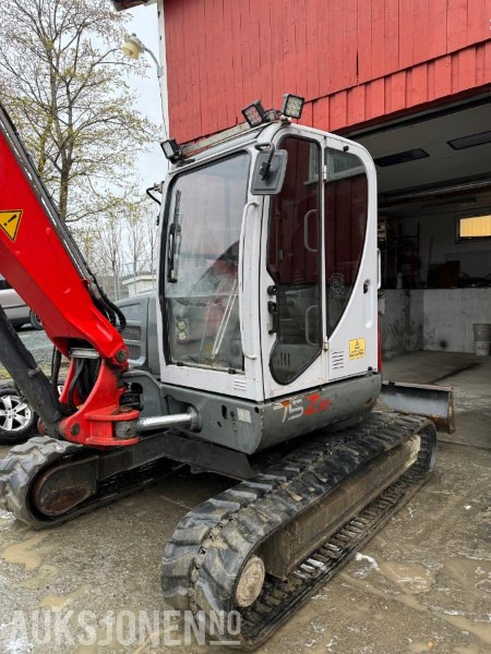 2007 Neuson 75Z3 gravemaskin med rotortilt PUSSESKUFFE - Excavator: picture 2 2007 Neuson 75Z3 gravemaskin med rotortilt PUSSESKUFFE - Excavator: picture 2
