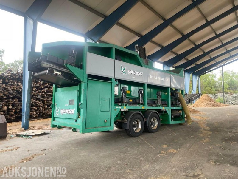 2008 Komptech MultiStar L3 mobilt sikteverk/ sorteringsverk. GOD KAPASITET. Verk: 3350 timer - Motor: 5250 timer. - Screener: picture 3 2008 Komptech MultiStar L3 mobilt sikteverk/ sorteringsverk. GOD KAPASITET. Verk: 3350 timer - Motor: 5250 timer. - Screener: picture 3