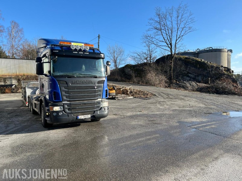 2011 Scania G-serie 480 Krokbil 20m³ Kasse Maskinflak eu ok 03.2026 - Hook lift truck: picture 4 2011 Scania G-serie 480 Krokbil 20m³ Kasse Maskinflak eu ok 03.2026 - Hook lift truck: picture 4