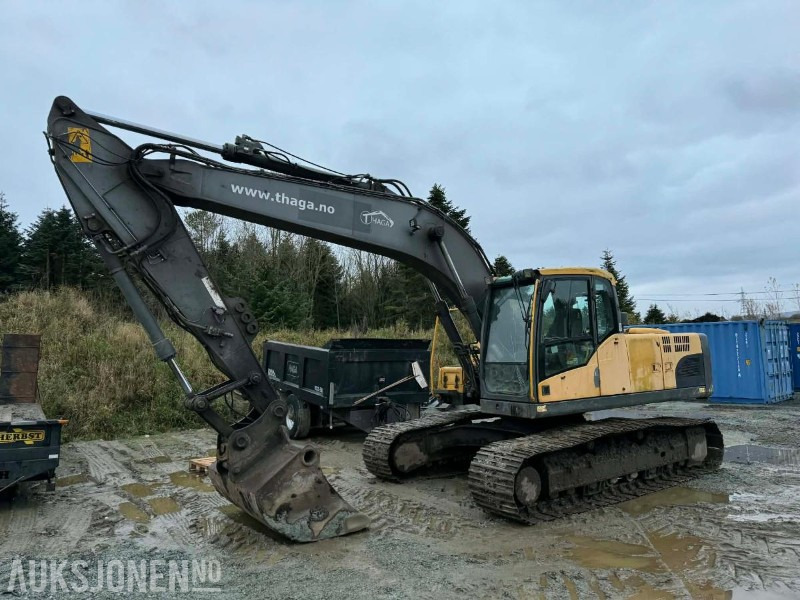 2011 Volvo EC210CL beltegraver HK S70 Engcon tiltrotator 9545 Timer - Excavator: picture 1 2011 Volvo EC210CL beltegraver HK S70 Engcon tiltrotator 9545 Timer - Excavator: picture 1