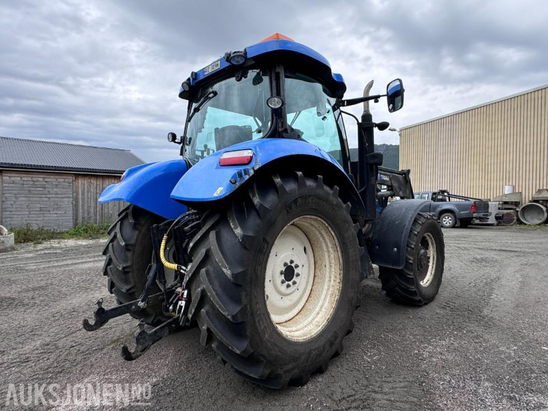 2012 New Holland T6050 med Trima +4.1P frontlaster og panser beskytter - 40 km/t - Farm tractor: picture 4 2012 New Holland T6050 med Trima +4.1P frontlaster og panser beskytter - 40 km/t - Farm tractor: picture 4
