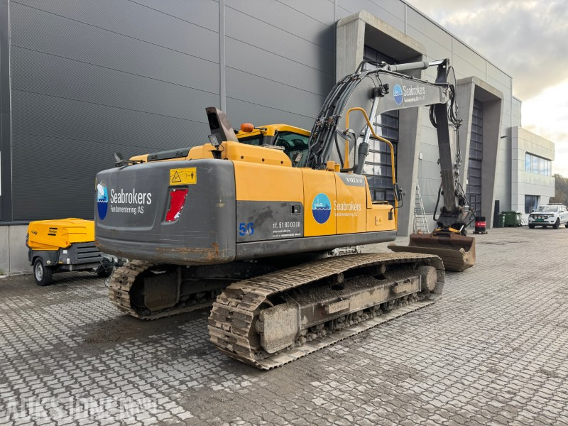 2012 Volvo EC220DL Beltegraver - Gravemaskin - Encon Tiltrotator - Excavator: picture 1 2012 Volvo EC220DL Beltegraver - Gravemaskin - Encon Tiltrotator - Excavator: picture 1