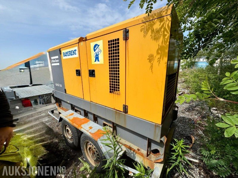 2013 Atlas Copco QAS 80 Aggregat - Timer: 10756 - Construction equipment: picture 4 2013 Atlas Copco QAS 80 Aggregat - Timer: 10756 - Construction equipment: picture 4