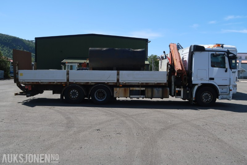 2013 Mercedes-Benz ACTROS 2536 med Palfinger PK165502 kran og baklift - Crane truck: picture 4 2013 Mercedes-Benz ACTROS 2536 med Palfinger PK165502 kran og baklift - Crane truck: picture 4