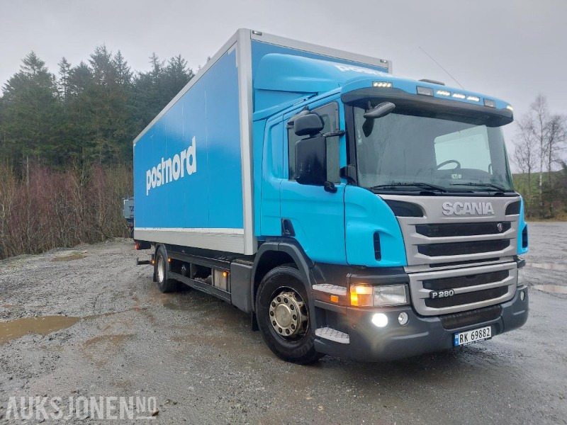 2013 Scania P-serie p280 lav km sideåpning på skap EURO 5 eu ok 11.2026 - Box truck: picture 2 2013 Scania P-serie p280 lav km sideåpning på skap EURO 5 eu ok 11.2026 - Box truck: picture 2