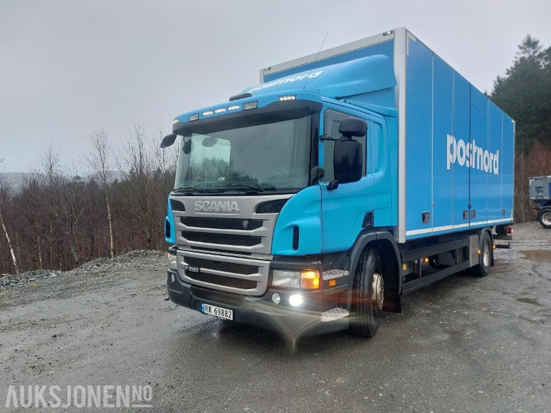 2013 Scania P-serie p280 lav km sideåpning på skap EURO 5 eu ok 11.2026 - Box truck: picture 1 2013 Scania P-serie p280 lav km sideåpning på skap EURO 5 eu ok 11.2026 - Box truck: picture 1