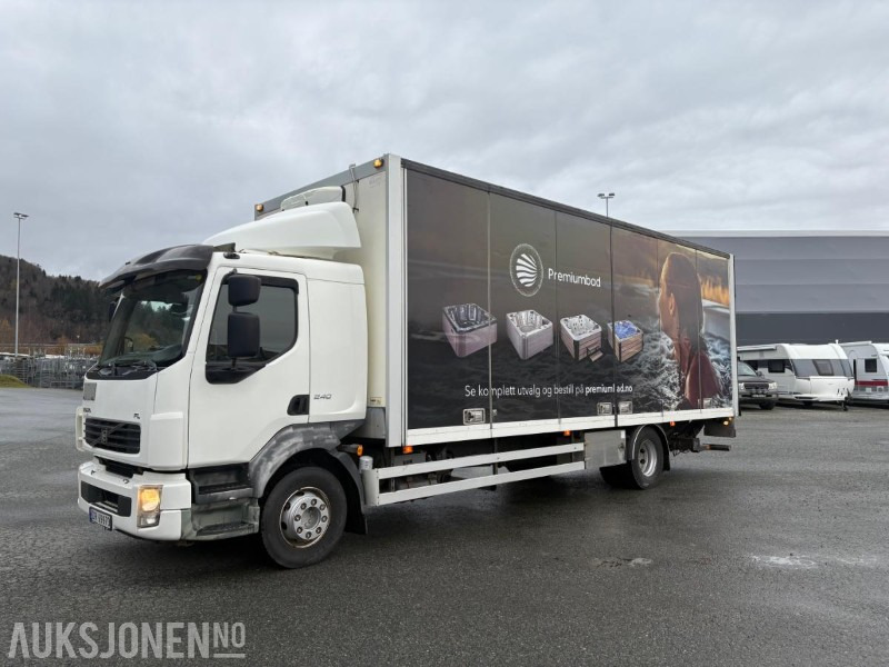 2013 Volvo FL-240 Nylig EU- Godkjent- Nye batteri / Vinterdekk Lav KM - Box truck: picture 1 2013 Volvo FL-240 Nylig EU- Godkjent- Nye batteri / Vinterdekk Lav KM - Box truck: picture 1