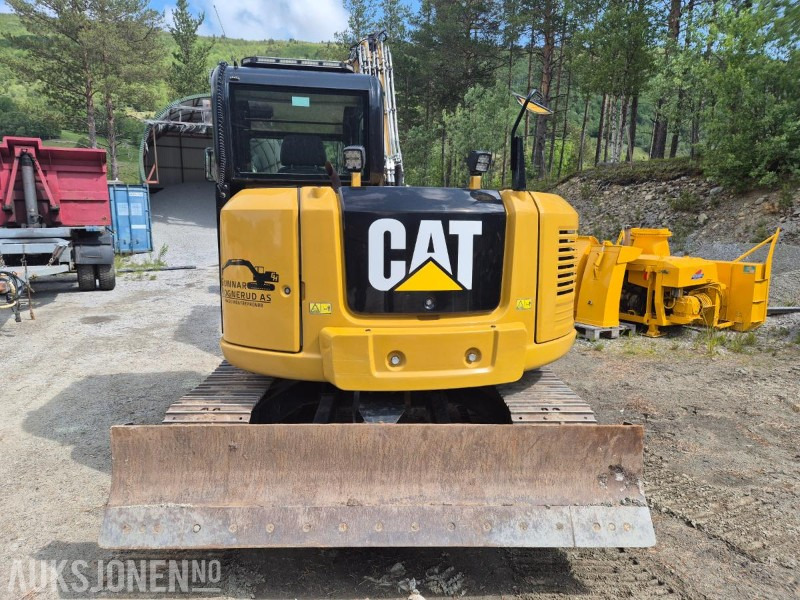 2014 Cat 308E 2 CR beltegraver, med tiltrotator/gripekasett - Excavator: picture 4 2014 Cat 308E 2 CR beltegraver, med tiltrotator/gripekasett - Excavator: picture 4