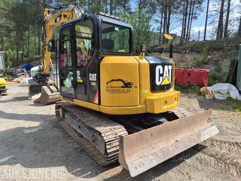 2014 Cat 308E 2 CR beltegraver, med tiltrotator/gripekasett - Excavator: picture 3 2014 Cat 308E 2 CR beltegraver, med tiltrotator/gripekasett - Excavator: picture 3