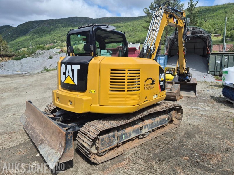 2014 Cat 308E 2 CR beltegraver, med tiltrotator/gripekasett - Excavator: picture 5 2014 Cat 308E 2 CR beltegraver, med tiltrotator/gripekasett - Excavator: picture 5