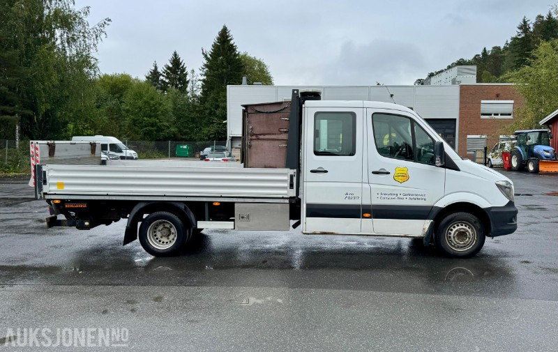 2014 Mercedes-Benz Sprinter 516 CDI planbil, 5-tonn, dobbelkabin, bakløft, lysbjelke - Dropside/ Flatbed truck: picture 4 2014 Mercedes-Benz Sprinter 516 CDI planbil, 5-tonn, dobbelkabin, bakløft, lysbjelke - Dropside/ Flatbed truck: picture 4