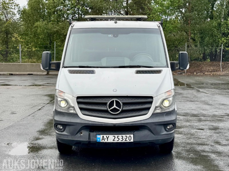 2014 Mercedes-Benz Sprinter 516 CDI planbil, 5-tonn, dobbelkabin, bakløft, lysbjelke - Dropside/ Flatbed truck: picture 2 2014 Mercedes-Benz Sprinter 516 CDI planbil, 5-tonn, dobbelkabin, bakløft, lysbjelke - Dropside/ Flatbed truck: picture 2