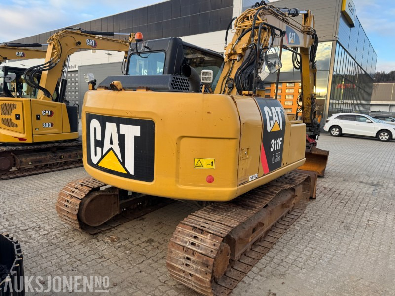 2015 Cat 311F GRAVEMASKIN, ROTOTILT, PUSSESKUFFE, SENTRALSMØRING - Excavator: picture 5 2015 Cat 311F GRAVEMASKIN, ROTOTILT, PUSSESKUFFE, SENTRALSMØRING - Excavator: picture 5