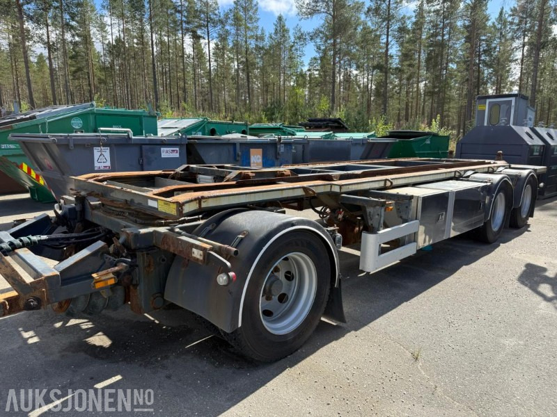 2016 Nor Slep SL-28KT 3-akslet slephenger med krokramme - Container transporter/ Swap body trailer: picture 2 2016 Nor Slep SL-28KT 3-akslet slephenger med krokramme - Container transporter/ Swap body trailer: picture 2