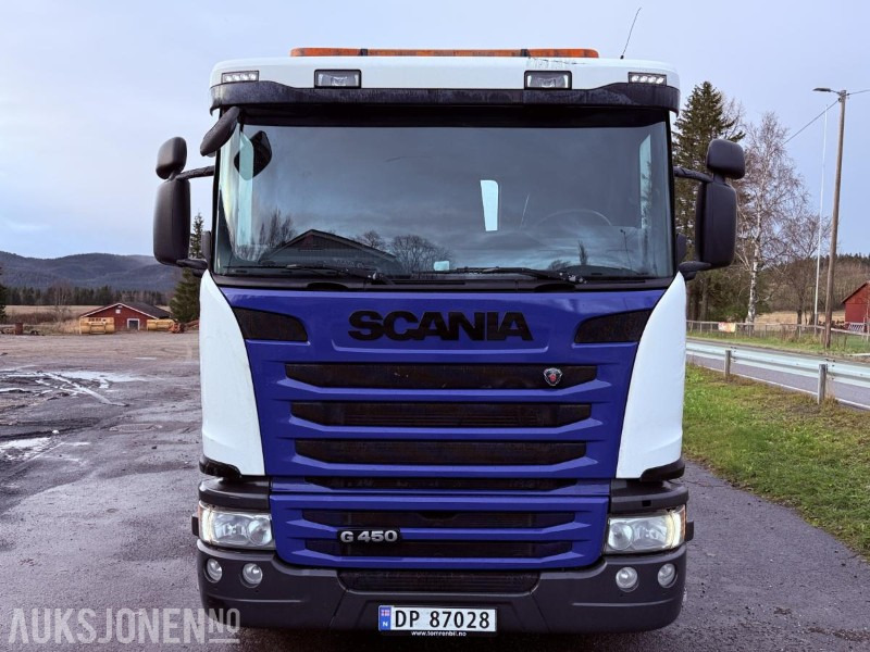 2016 Scania G450 EURO 6 444933 km - Styrbar boggi og Webasto - Hook lift truck: picture 2 2016 Scania G450 EURO 6 444933 km - Styrbar boggi og Webasto - Hook lift truck: picture 2