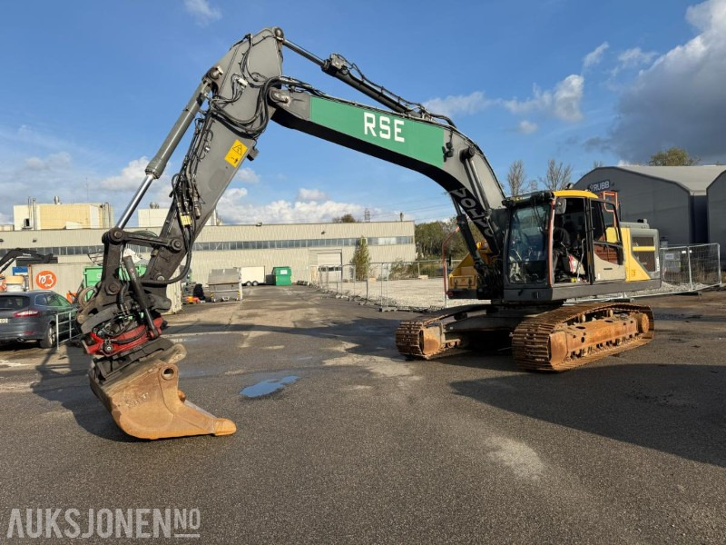 2016 Volvo EC250EL BELTEGRAVER R8 ROTOTILT TOPCON MASKINSTYRING SERVICEHISTORIKK - Excavator: picture 1 2016 Volvo EC250EL BELTEGRAVER R8 ROTOTILT TOPCON MASKINSTYRING SERVICEHISTORIKK - Excavator: picture 1
