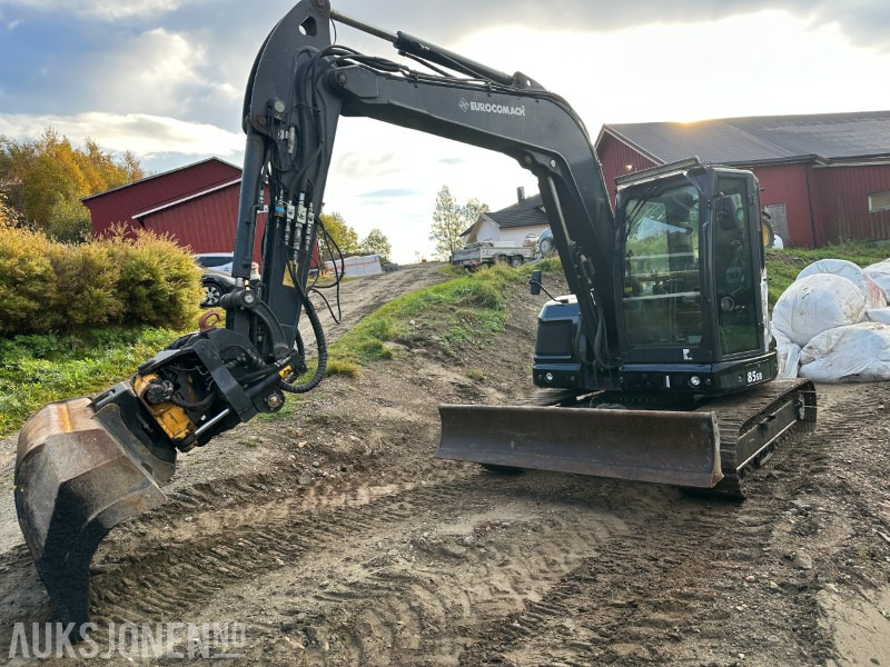 2017 Eurocomach ES 85 SB Gravemaskin - Excavator: picture 1 2017 Eurocomach ES 85 SB Gravemaskin - Excavator: picture 1