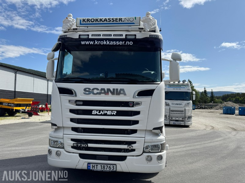 2017 Scania R730 4-akslet krokbil 8X4, EURO 6, KRANHYDRAULIKK, EVOLUTION 125 - Hook lift truck: picture 4 2017 Scania R730 4-akslet krokbil 8X4, EURO 6, KRANHYDRAULIKK, EVOLUTION 125 - Hook lift truck: picture 4