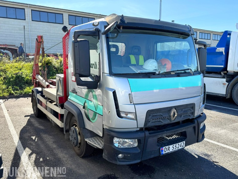2018 Renault D 7,5T, LIFTDUMPER, WESTRUM, HYDRAULISK BREDDING, AUTOMAT, R.KAMERA, DIFF.SPERRE, RYGGEKAMERA - Skip loader truck: picture 3 2018 Renault D 7,5T, LIFTDUMPER, WESTRUM, HYDRAULISK BREDDING, AUTOMAT, R.KAMERA, DIFF.SPERRE, RYGGEKAMERA - Skip loader truck: picture 3