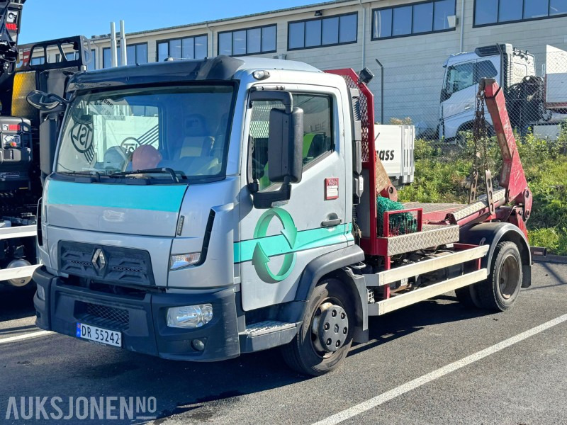 2018 Renault D 7,5T, LIFTDUMPER, WESTRUM, HYDRAULISK BREDDING, AUTOMAT, R.KAMERA, DIFF.SPERRE, RYGGEKAMERA - Skip loader truck: picture 1 2018 Renault D 7,5T, LIFTDUMPER, WESTRUM, HYDRAULISK BREDDING, AUTOMAT, R.KAMERA, DIFF.SPERRE, RYGGEKAMERA - Skip loader truck: picture 1
