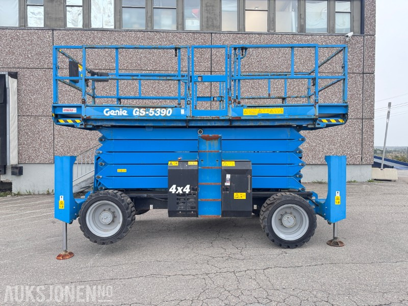 2019 Genie GS-5390 RT – 18,2 m sakselift – Kun 257 timer – Deutz diesel – Sertifisert til 2026 - Aerial platform: picture 1 2019 Genie GS-5390 RT – 18,2 m sakselift – Kun 257 timer – Deutz diesel – Sertifisert til 2026 - Aerial platform: picture 1