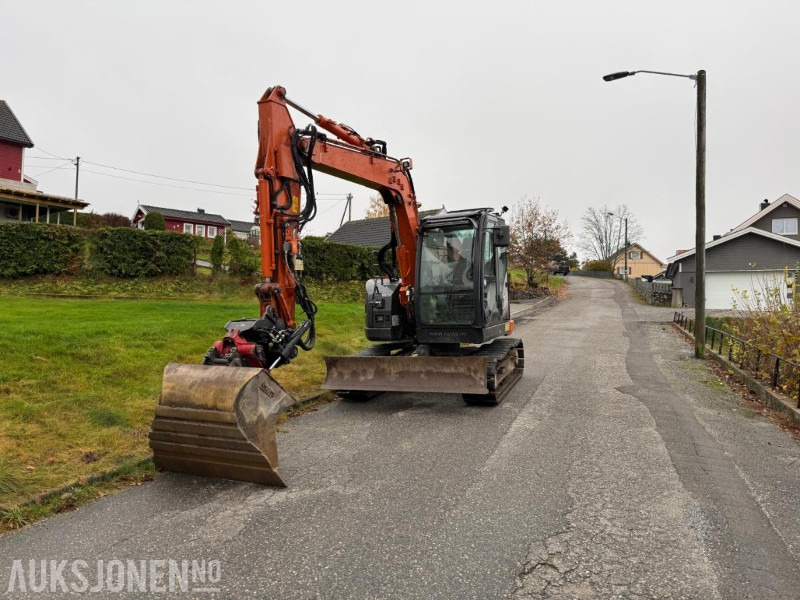2019 Hitachi zx85us-6 Beltegraver - Gravemaskin - Excavator: picture 1 2019 Hitachi zx85us-6 Beltegraver - Gravemaskin - Excavator: picture 1