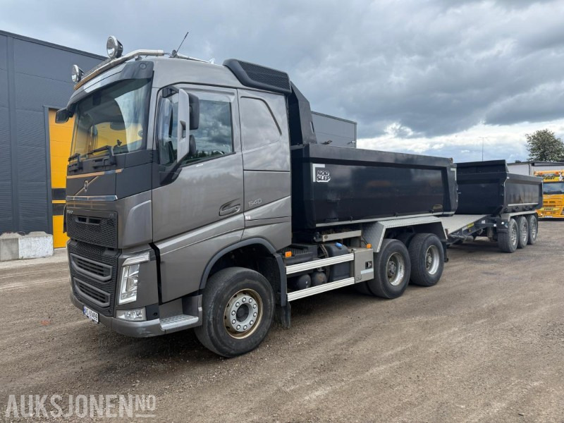 2019 VOLVO FH500 TIPPBIL M/MAUR BILPÅBYGG TRIPPELKJERRE SERVICEHISTORIKK LAV KM 6X4 EURO 6 - Tipper: picture 1 2019 VOLVO FH500 TIPPBIL M/MAUR BILPÅBYGG TRIPPELKJERRE SERVICEHISTORIKK LAV KM 6X4 EURO 6 - Tipper: picture 1