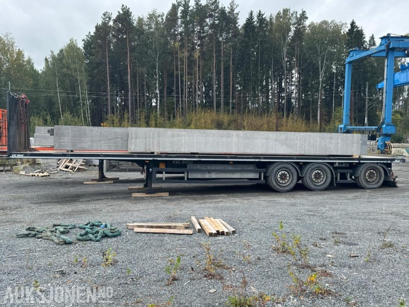 2020 Kel-Berg retthenger / 36720 kg nyttelast / 54 224 km - Dropside/ Flatbed semi-trailer: picture 2 2020 Kel-Berg retthenger / 36720 kg nyttelast / 54 224 km - Dropside/ Flatbed semi-trailer: picture 2