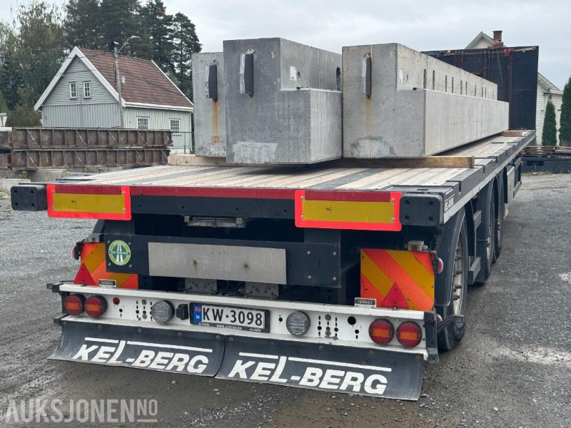 2020 Kel-Berg retthenger / 36720 kg nyttelast / 54 224 km - Dropside/ Flatbed semi-trailer: picture 4 2020 Kel-Berg retthenger / 36720 kg nyttelast / 54 224 km - Dropside/ Flatbed semi-trailer: picture 4