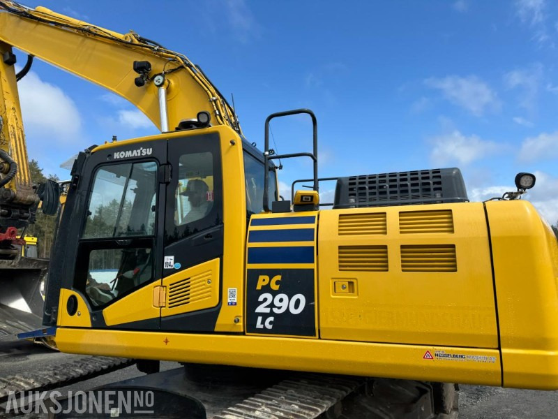Excavator 2020 Komatsu PC290 LC-11E0 GRAVEMASKIN MED ROTOTIL OG 2 SKUFFER: picture 10