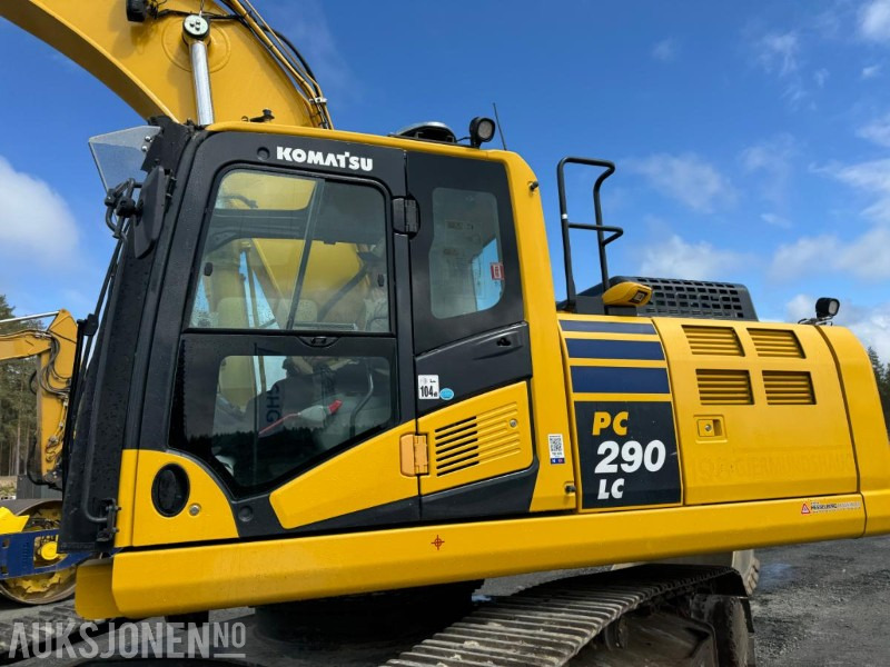 Excavator 2020 Komatsu PC290 LC-11E0 GRAVEMASKIN MED ROTOTIL OG 2 SKUFFER: picture 9