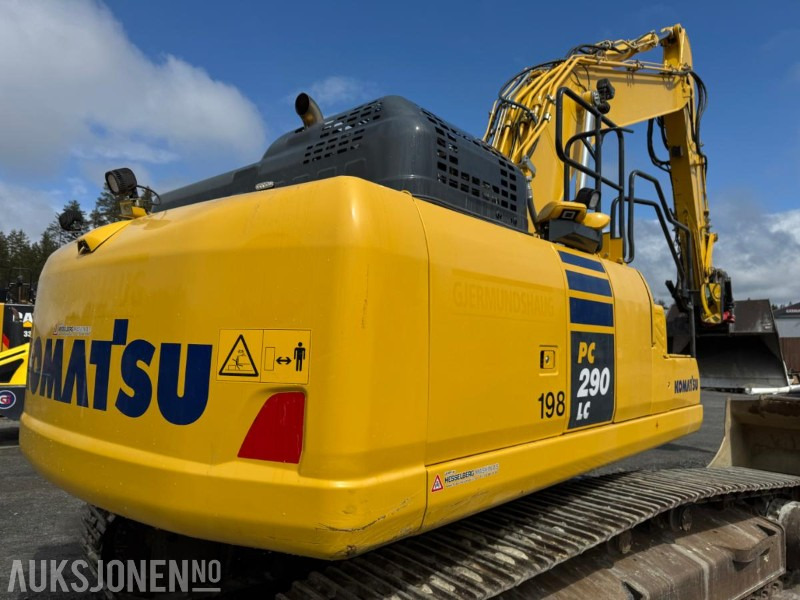 Excavator 2020 Komatsu PC290 LC-11E0 GRAVEMASKIN MED ROTOTIL OG 2 SKUFFER: picture 13