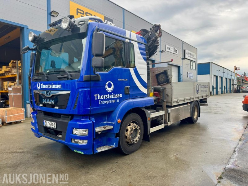 2020 MAN TGM 18.320 BL Kranbil - Palfinger PK 18502-SH E - 4x2 - Eu-godkjent til 10/26 - Km: 147 757 - Kran: 3584 t - Crane truck: picture 1 2020 MAN TGM 18.320 BL Kranbil - Palfinger PK 18502-SH E - 4x2 - Eu-godkjent til 10/26 - Km: 147 757 - Kran: 3584 t - Crane truck: picture 1