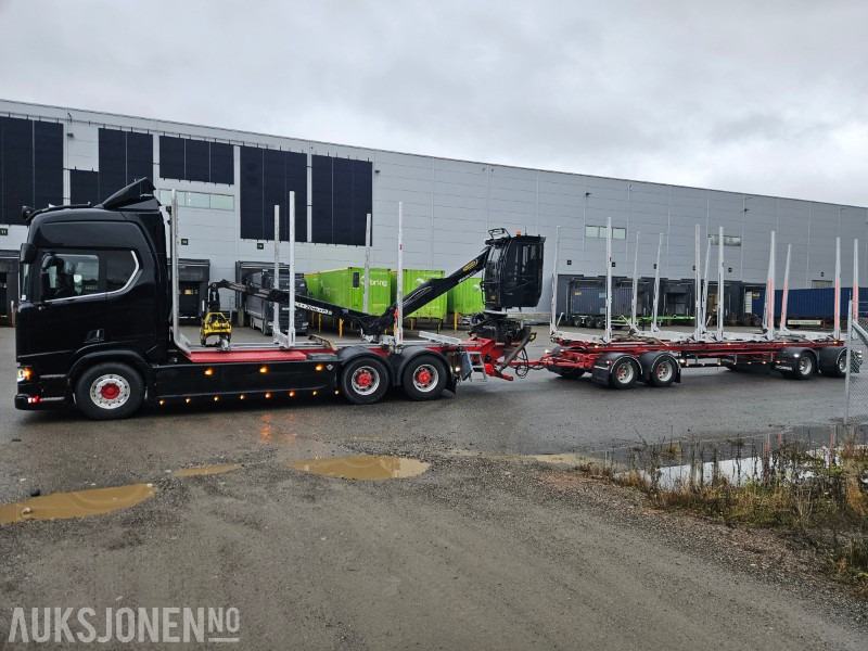 2020 Scania R730 B6x4NB med henger - Timber truck, Crane truck: picture 2 2020 Scania R730 B6x4NB med henger - Timber truck, Crane truck: picture 2