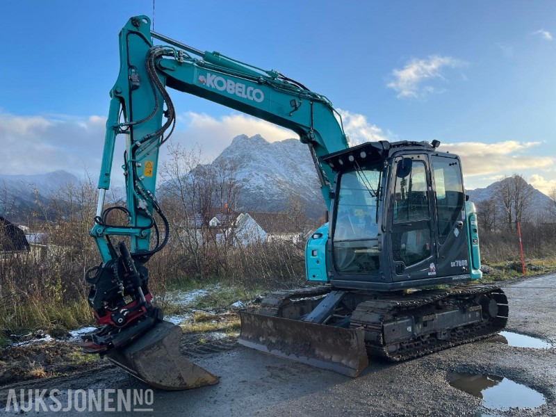2021 Kobelco SK75SR-7 Gravemaskin med skjær, tiltrotator med gripekassett, nylig sertifisert, kun 2400 timer - Mini excavator: picture 1 2021 Kobelco SK75SR-7 Gravemaskin med skjær, tiltrotator med gripekassett, nylig sertifisert, kun 2400 timer - Mini excavator: picture 1