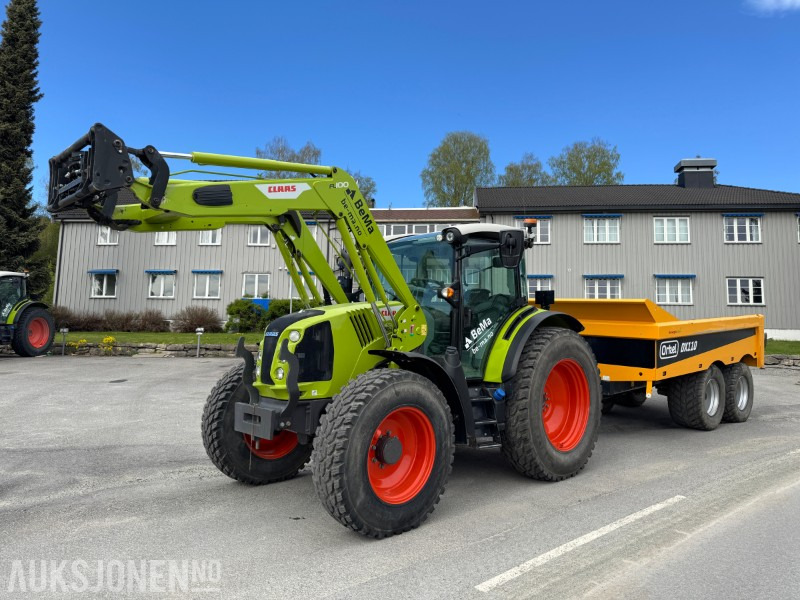2022 Claas Arion 450 med laster - Farm tractor: picture 1 2022 Claas Arion 450 med laster - Farm tractor: picture 1