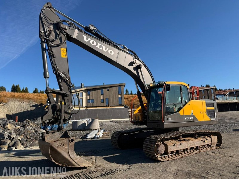 2022 Volvo EC220EL BELTEGRAVER ROTOTILT SERVICEHISTORIKK - Excavator: picture 2 2022 Volvo EC220EL BELTEGRAVER ROTOTILT SERVICEHISTORIKK - Excavator: picture 2
