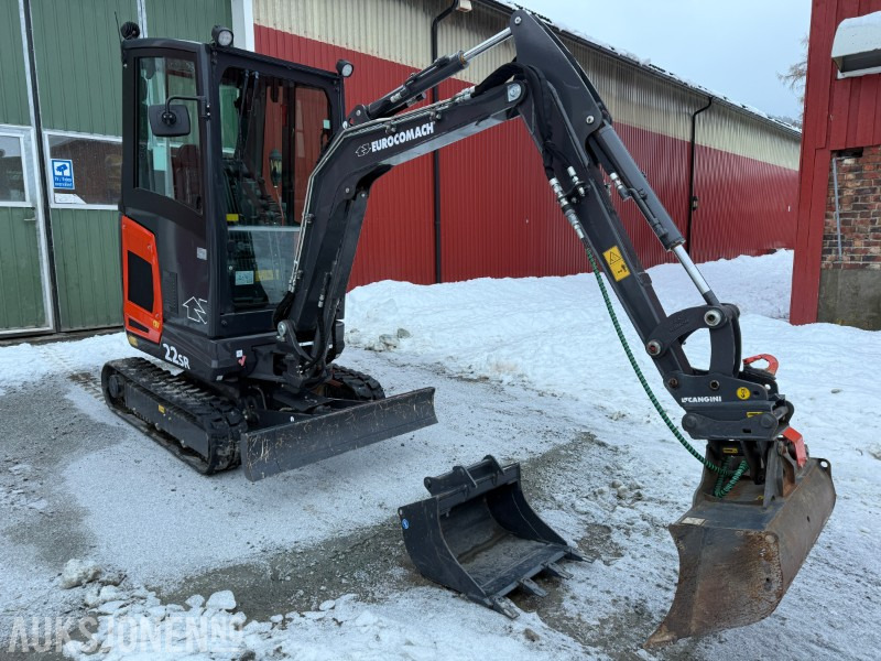 2023 Eurocomach 22SR – Kort svingradius – Kun 99,5 timer - Mini excavator: picture 2 2023 Eurocomach 22SR – Kort svingradius – Kun 99,5 timer - Mini excavator: picture 2