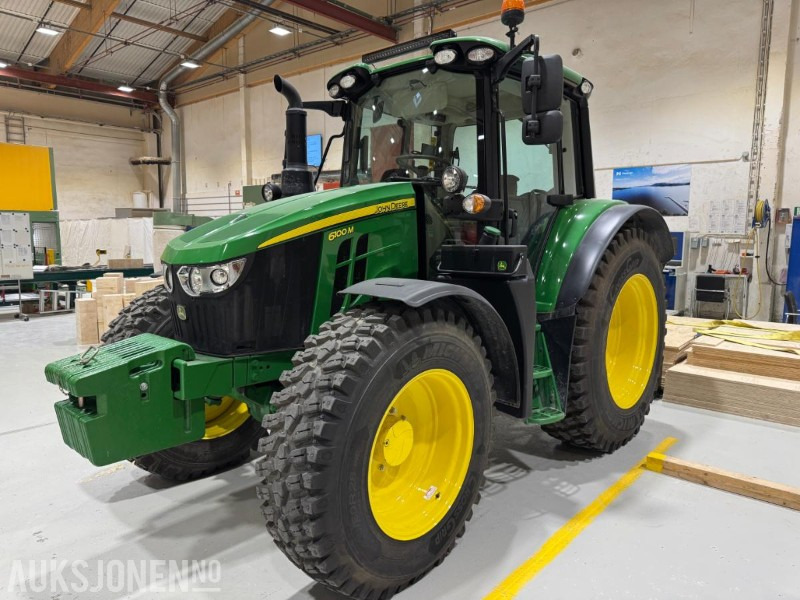 2023 John Deere 6100M TRAKTOR MED 2 SETT HJUL, KUN 1543 TIMER - Farm tractor: picture 1 2023 John Deere 6100M TRAKTOR MED 2 SETT HJUL, KUN 1543 TIMER - Farm tractor: picture 1