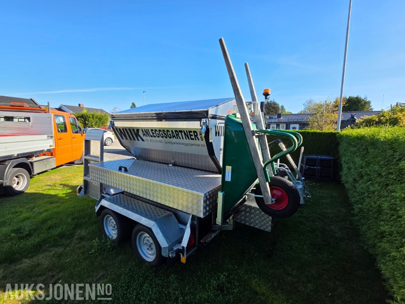 2024 Brian James Trailers A-Type asfalthenger med 2021 Svepac F 90A vibroplate 2.9kW, 2022 Honda EU22i strømaggregat og utstyr - Construction equipment: picture 3 2024 Brian James Trailers A-Type asfalthenger med 2021 Svepac F 90A vibroplate 2.9kW, 2022 Honda EU22i strømaggregat og utstyr - Construction equipment: picture 3
