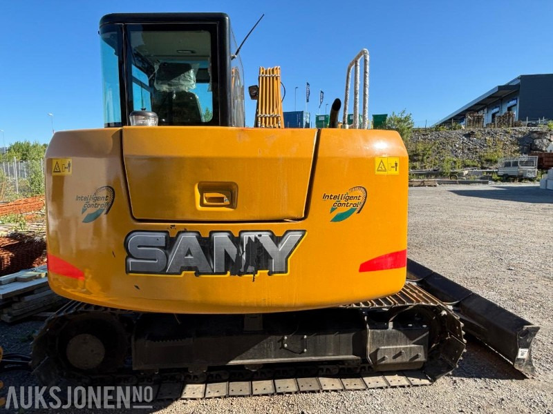 2024 Sany SY75C. S50 Hurtigfeste. Sentralsmøring. Graveskuff ca 320L - Excavator: picture 4 2024 Sany SY75C. S50 Hurtigfeste. Sentralsmøring. Graveskuff ca 320L - Excavator: picture 4
