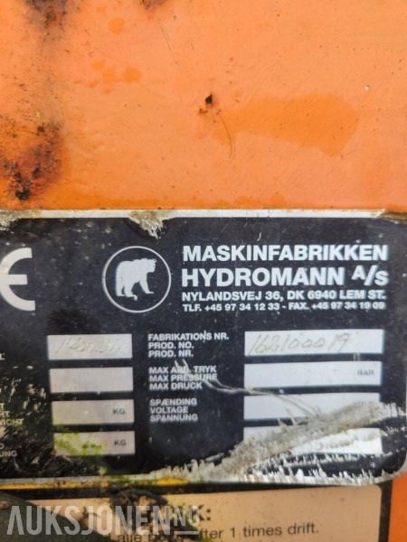 1900 Hydromann 1700sl - Agricultural machinery: picture 3 1900 Hydromann 1700sl - Agricultural machinery: picture 3