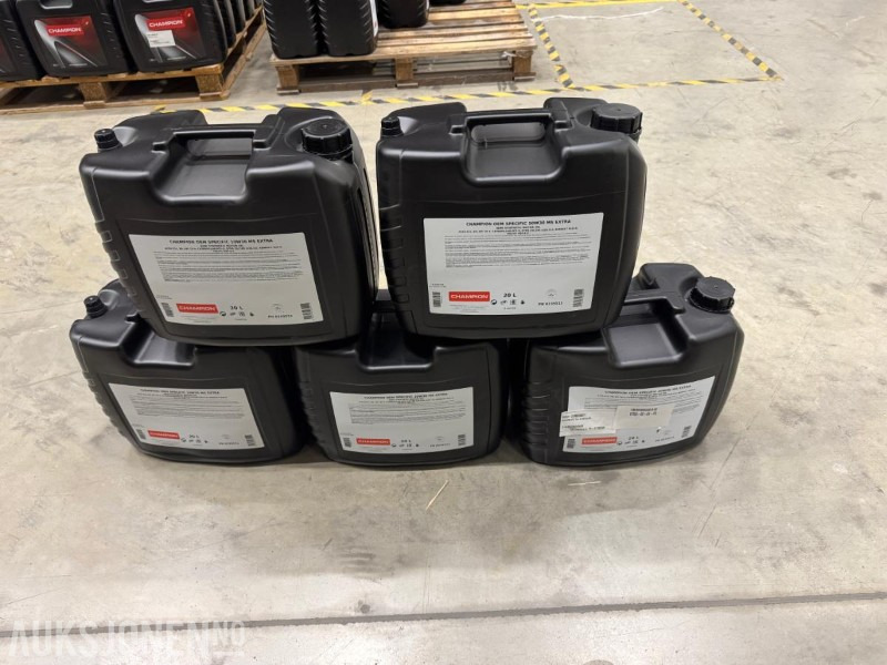 1000 liter Olje - Champion OEM Specific 10W30 MS Extra - Attachment for Construction machinery: picture 2 1000 liter Olje - Champion OEM Specific 10W30 MS Extra - Attachment for Construction machinery: picture 2